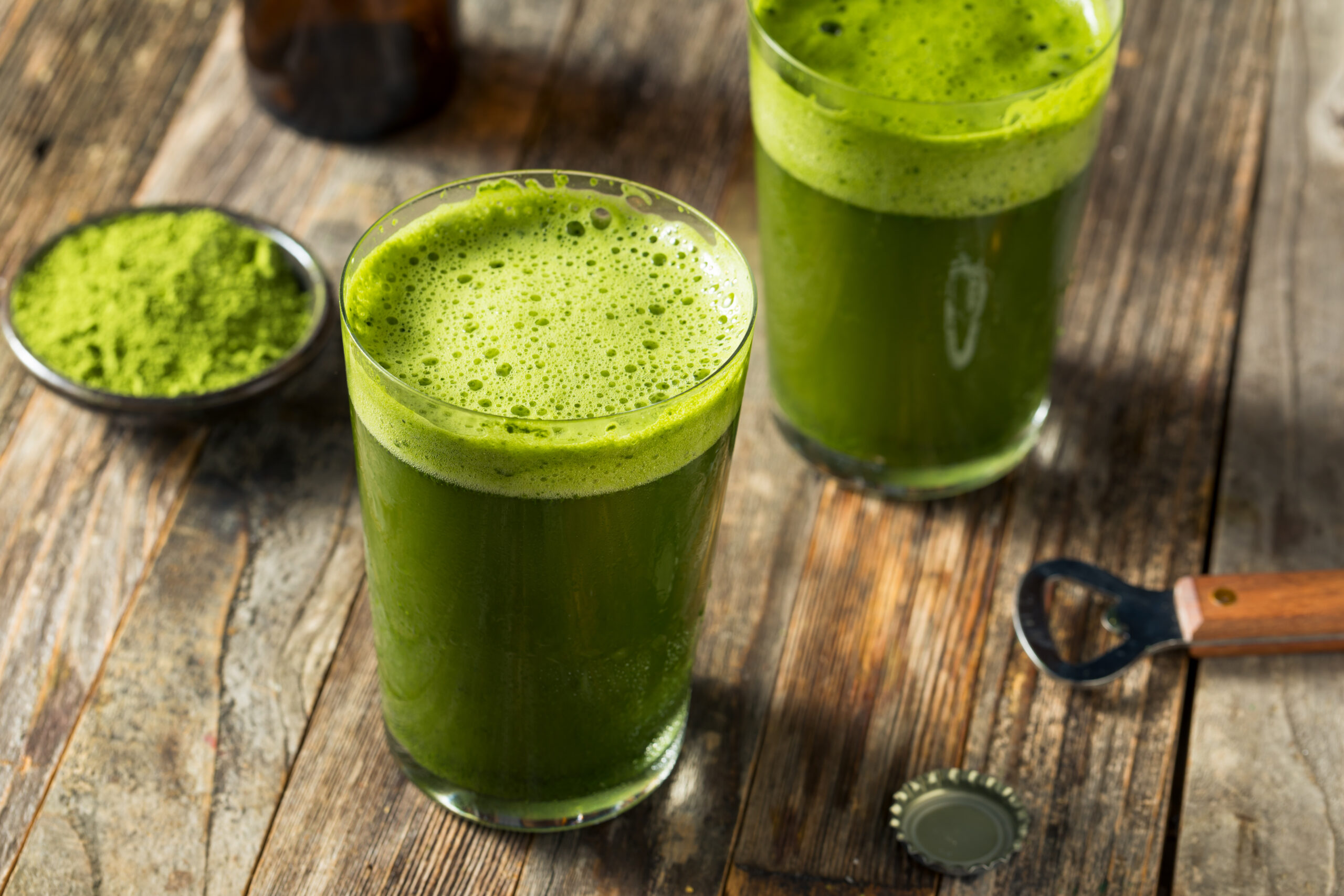 流行の予感!?抹茶ビールの作り方