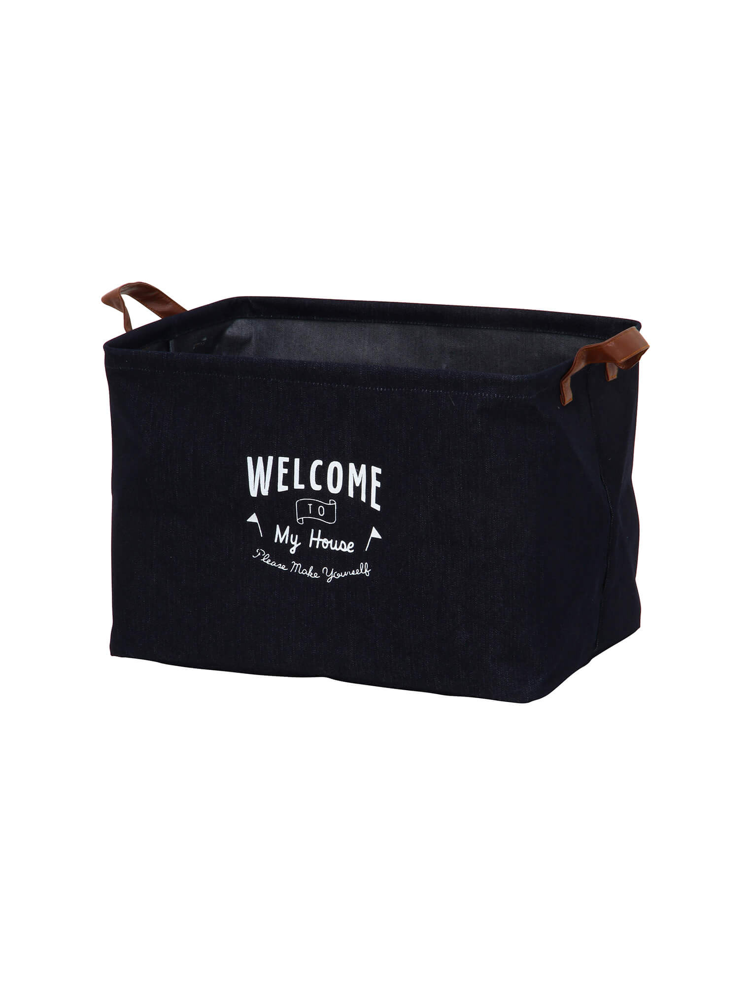 ファブリックボックススクエア デニム