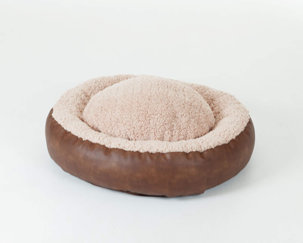 クッションベッド ピンクベージュ