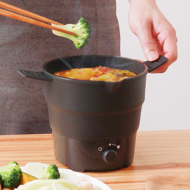 卓上調理器の大きな特徴は、なんと言っても場所を取らない点