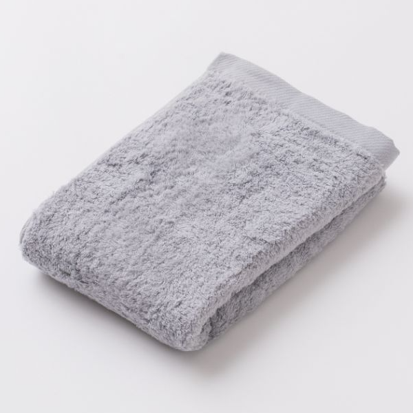 バスタオル　グレー