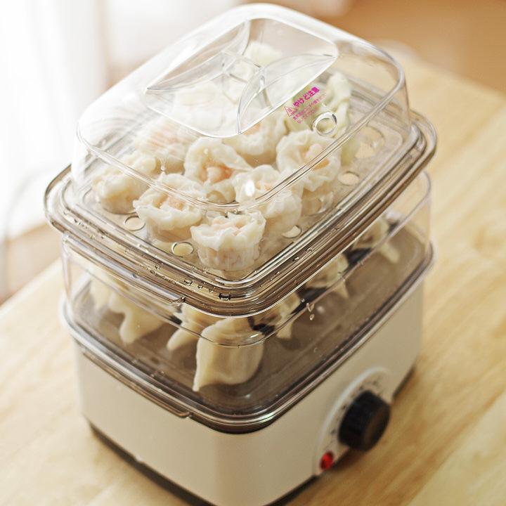 本格的な味わいを食卓で。手軽でカンタン電気蒸し器「卓上電気フードスチーマー」
