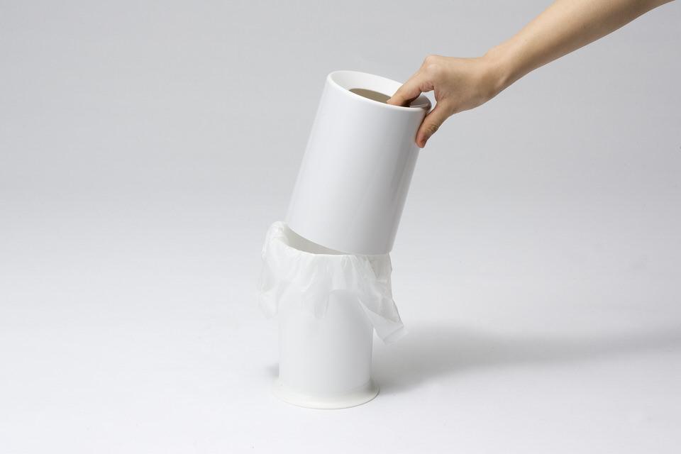 お部屋のイメージアップはゴミ箱から