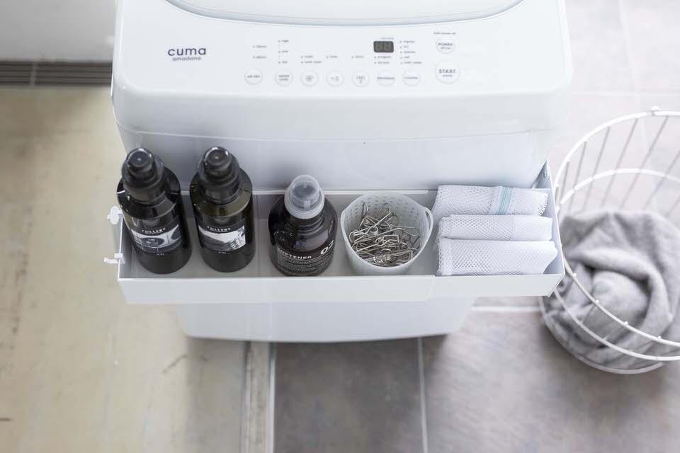洗濯機周りの収納アイデア