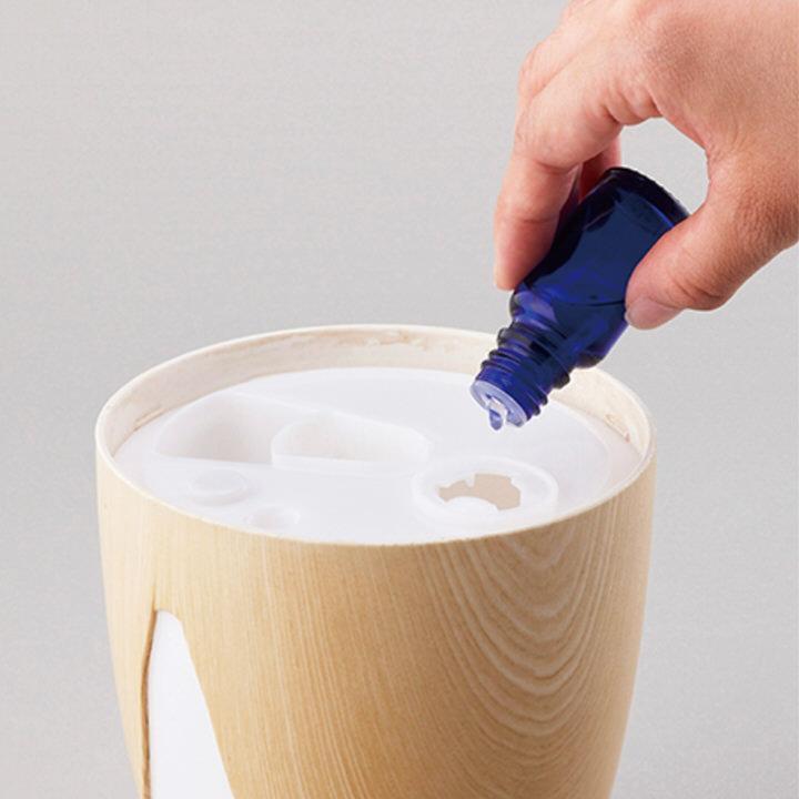 アロマの香りをプラスすることも可能