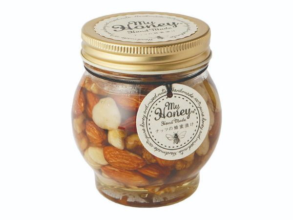【ナッツの蜂蜜漬け】