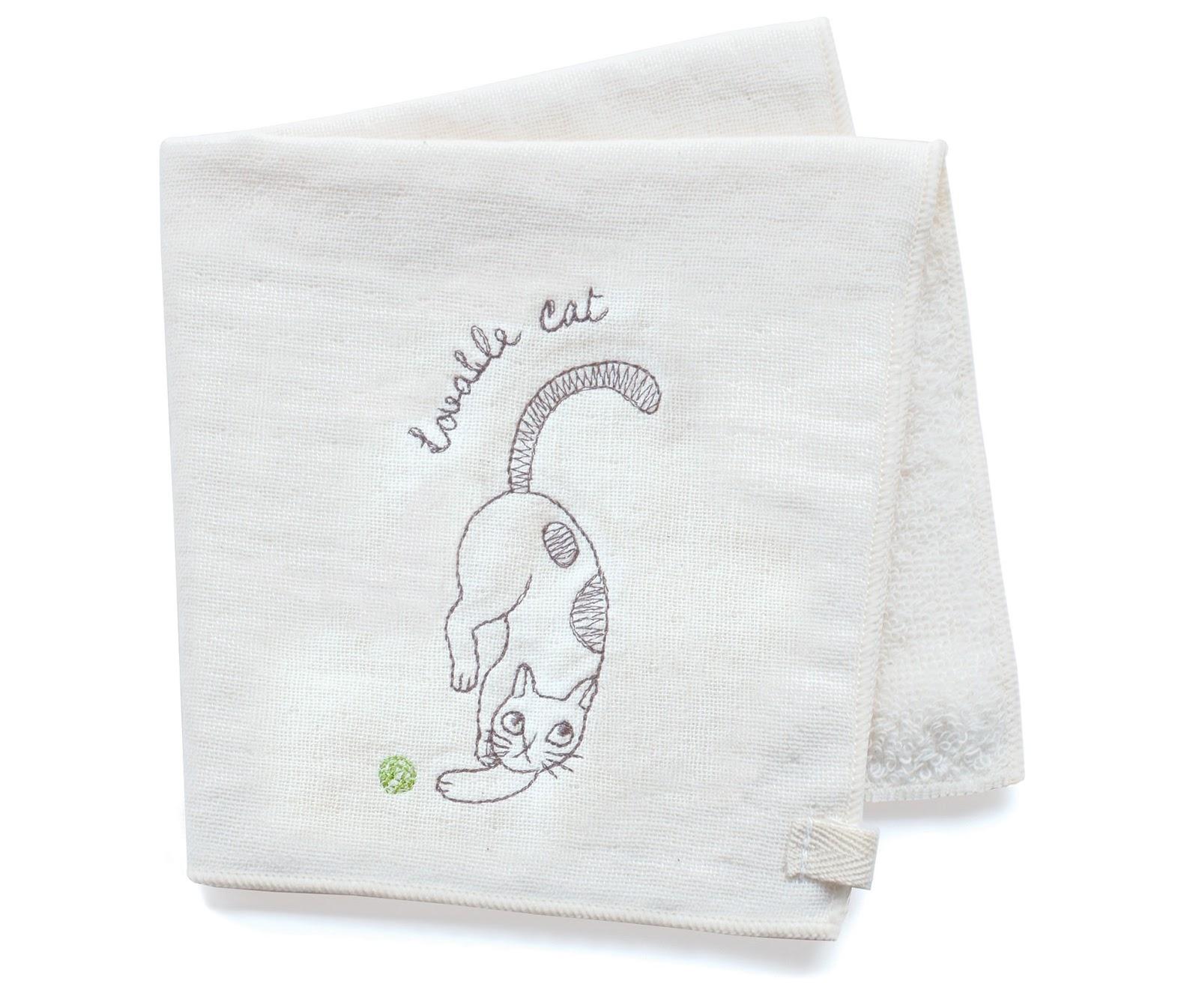 猫好きさんだからこそわかる。愛嬌たっぷりの猫刺繍