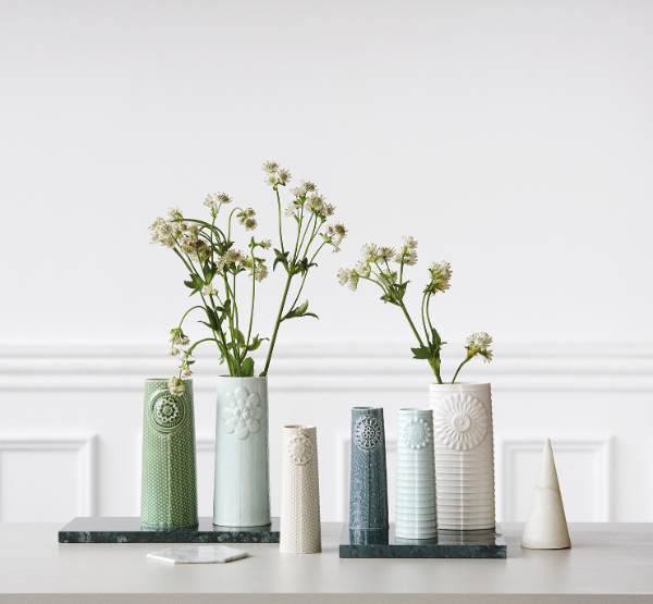 【インテリアに華やかさを。dottir アートのようなフラワーベース:Pipanella】