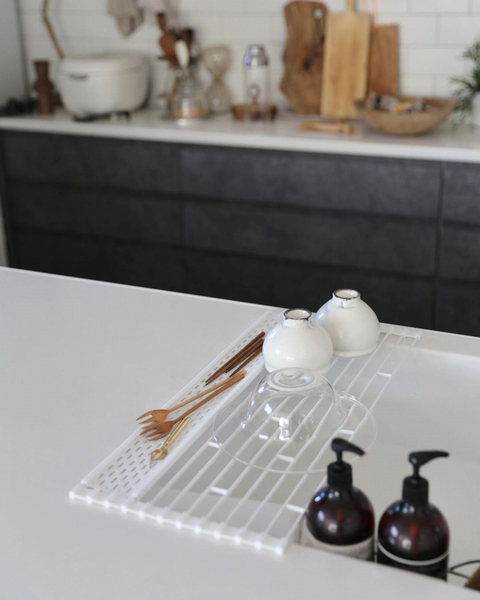 tower 折り畳み水切り シリコーントレー付