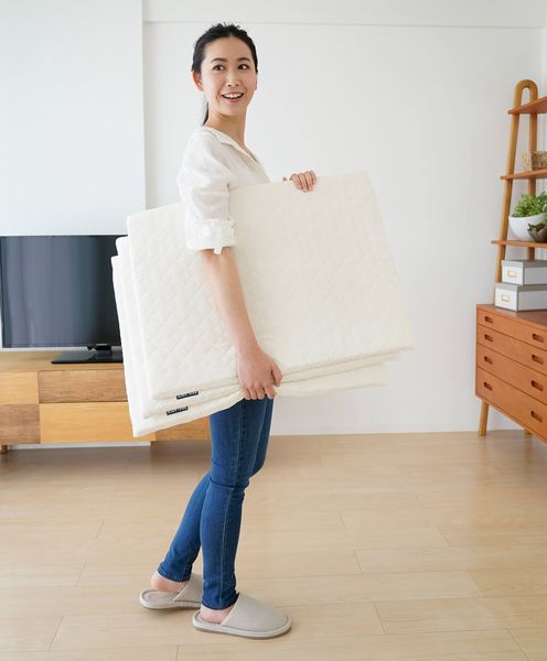 肌触りが良く吸湿速乾の「PIECE MAT コットン」