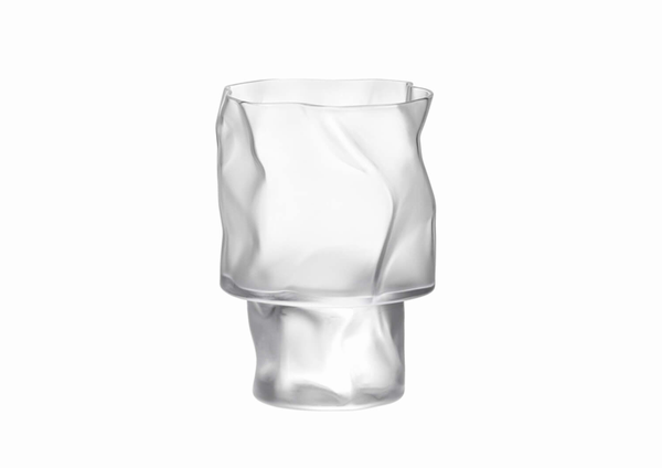 木村硝子店 プロが使うテーブルウェアー:クランプル ワインL フロスト