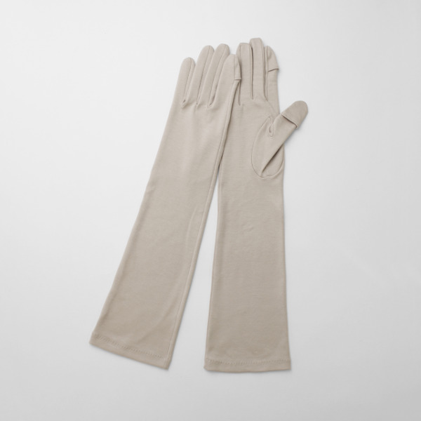 オーガニックコットン素材使用のUVカット手袋