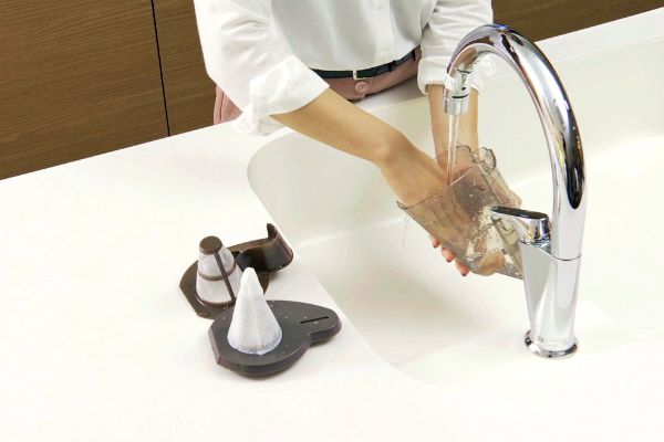 ダストケースとフィルターは水洗いできるので、いつも清潔に保てます