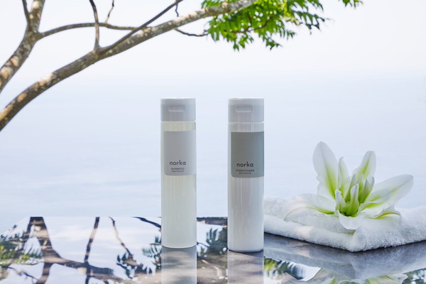 norkaの化粧品は天然水を使用
