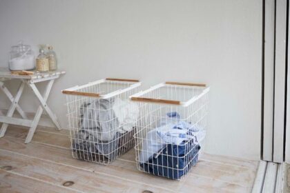 洗面所がおしゃれ空間に。toscaのおすすめランドリーバスケット