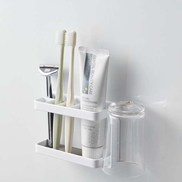 マグネット バスルームトゥースブラシスタンド