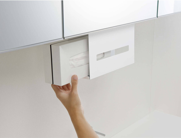 サッと手が届く位置がうれしいペーパーボックスホルダー3