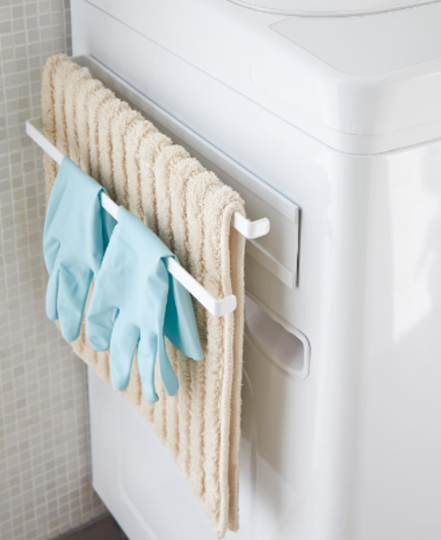 洗濯機横 マグネットタオルハンガー