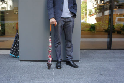 雨の日もスマートな濡れない、濡らさない傘