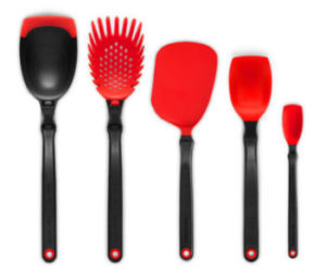 シリコン製キッチンツール5種類セット[全2色]