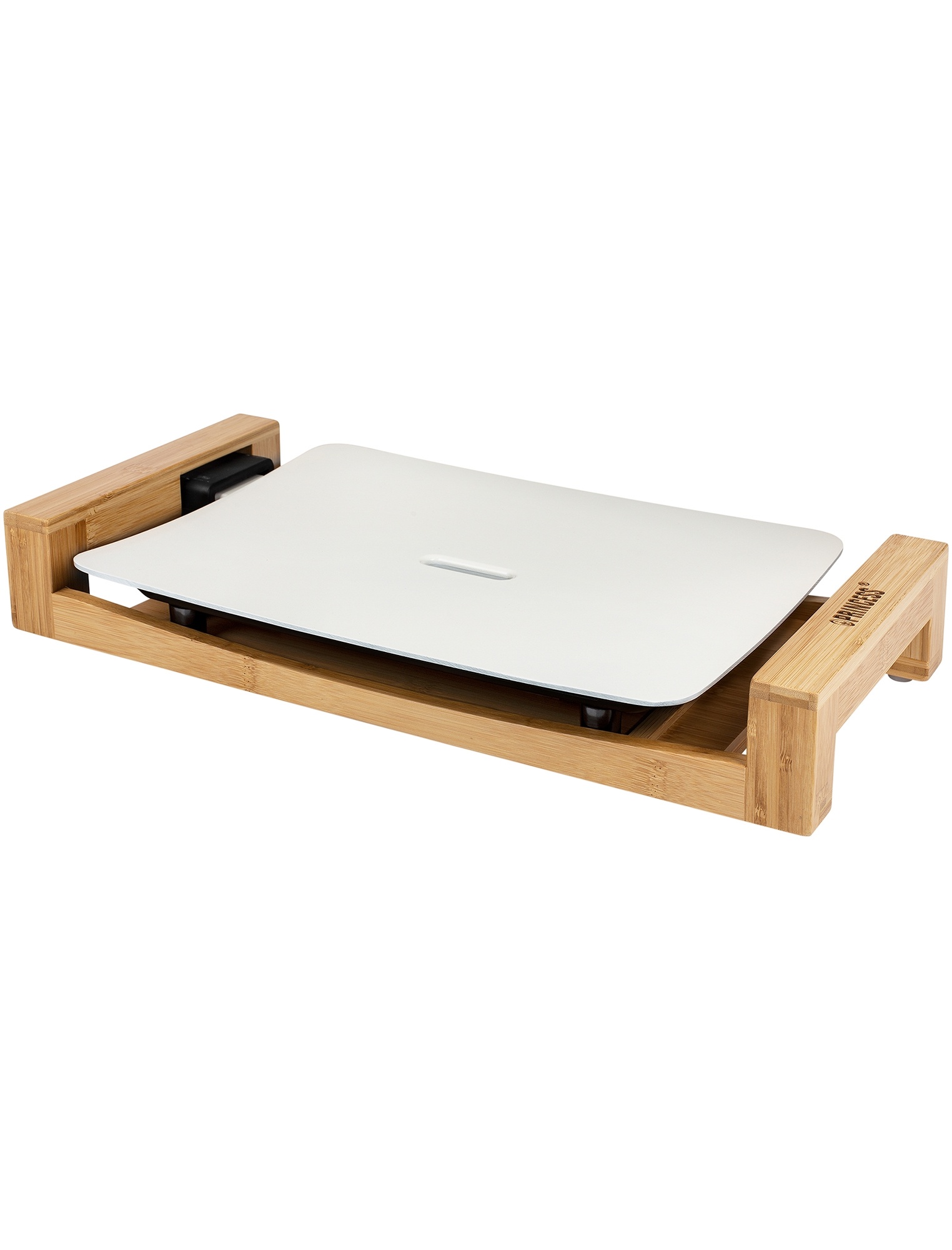 白いホットプレート/テーブルグリルミニピュア