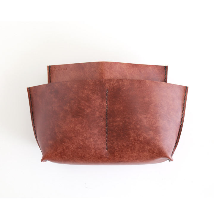 カバンにポケットをプラス/レザーポケット