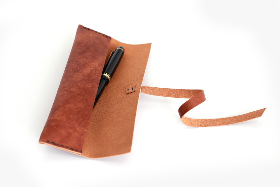 紐巻きペンケースhitoe