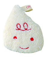 かわいらしい顔のにぎにぎ