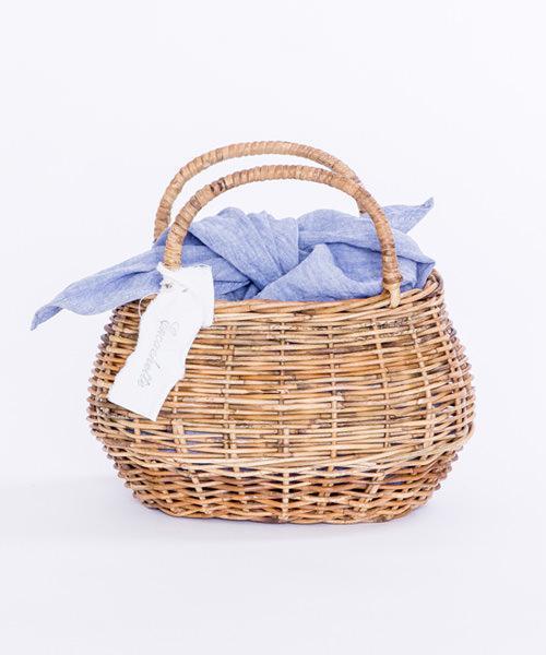 天然素材のバスケット_サックダイヤ