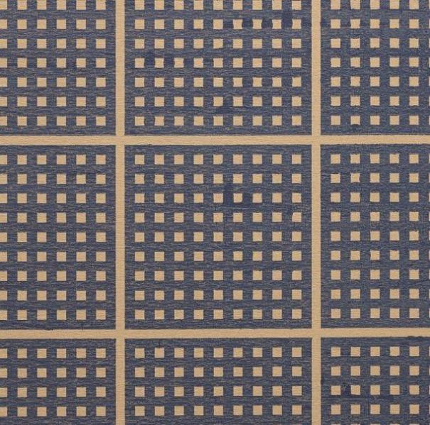 チェックネイビー