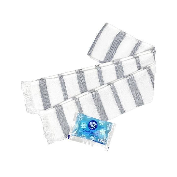 保冷剤付きタイプの冷感タオル