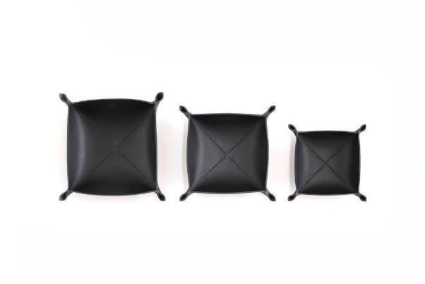 革トレイセット_ブラック