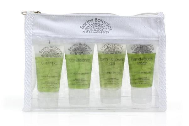 必要なアイテムがそろったトラベルパック