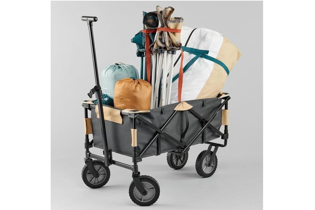 カートがあればご近所キャンプも楽々