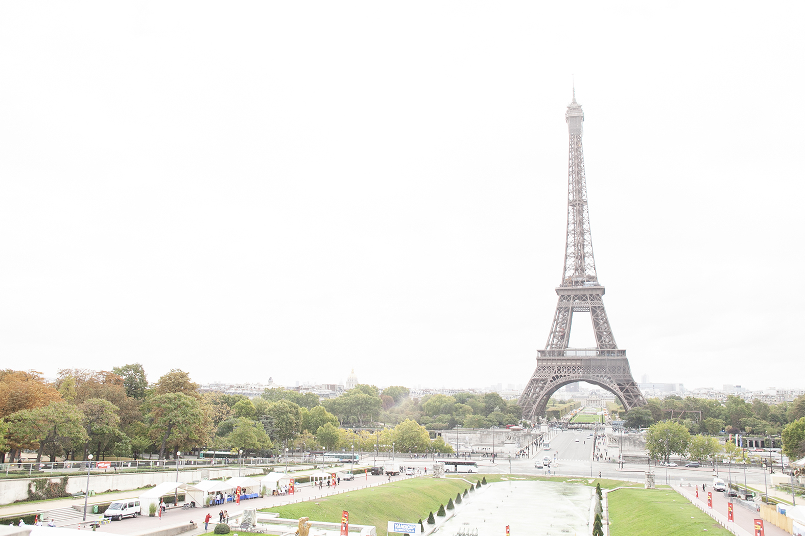 憧れのエッフェル塔
