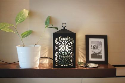 火を使わないキャンドルウォーマーランプ