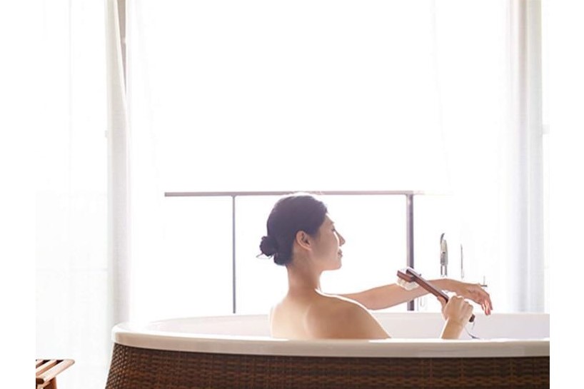 こだわりの穂先の心地よさを感じながら、ワンランク上のボディケア