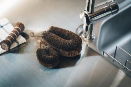 やわらかい棕櫚のたわし