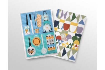 アルメダールスのキッチンタオルで空間に彩りを