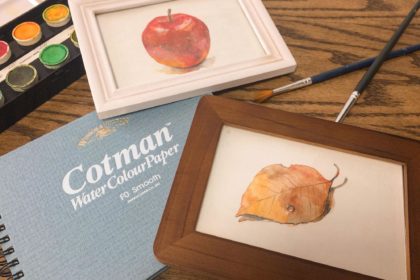 道具さえあれば簡単に始められる。水彩画のすすめ