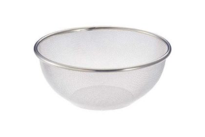 料理がはかどる日々道具のステンレスざる