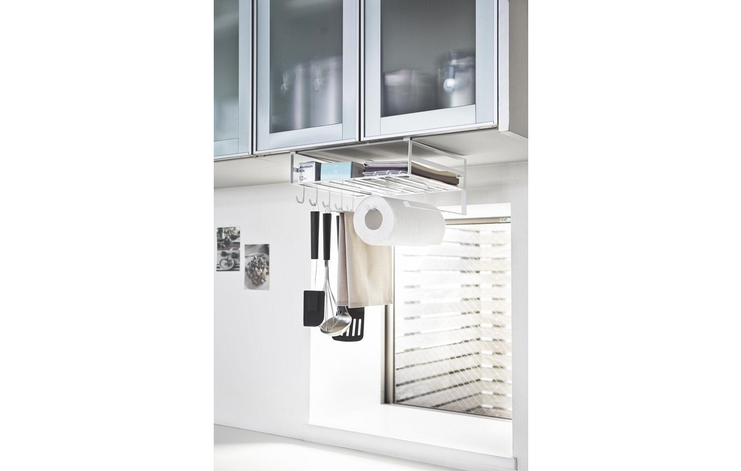 キッチンのカウンター上をすっきり整理。Yamazaki「tower」のアイテム活用術