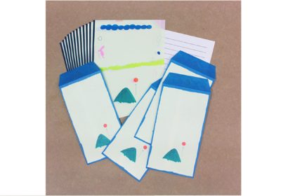 アーティストとコラボしたレターセット