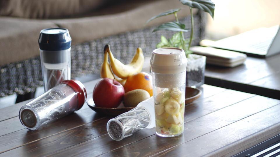 外出先でもスムージー作り