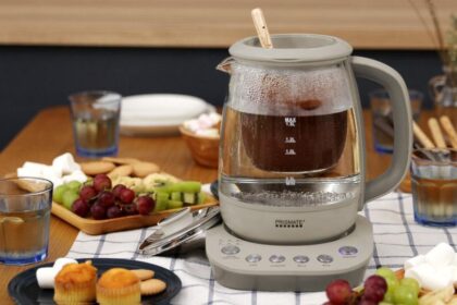 PRISMATEのガラスディッシュケトルは、調理もできる優れもの