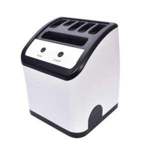 UV除菌乾燥&研ぎ機能付き包丁スタンド