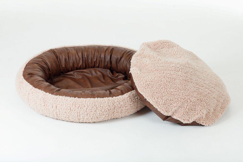 クッションベッド ピンクベージュ1