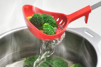 ザルなしで水切りできる