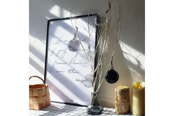 シックな色合い