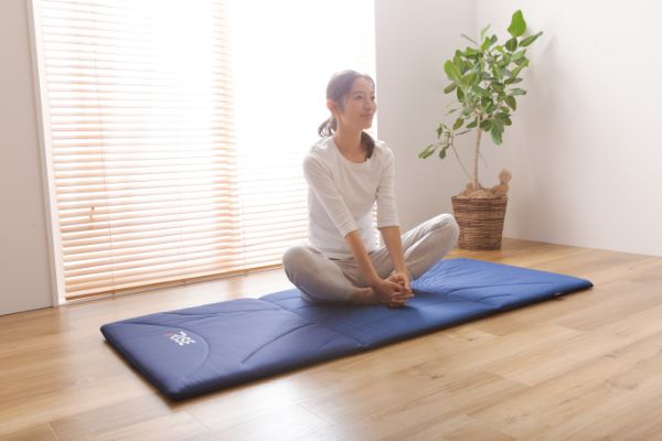 快適な使い心地のマットで、毎日のトレーニングが楽しくなる